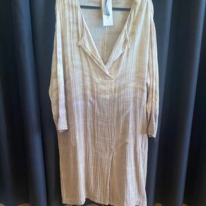 Raquel Allegra Dream cotton guaze dress